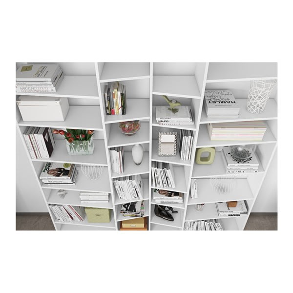 Bijela biblioteka 214x224 cm Valsa – TemaHome-image-4