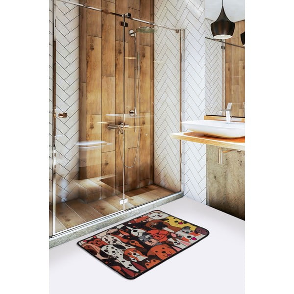 Prostirka za kupaonicu 60x40 cm Dogs - Foutastic-image-1