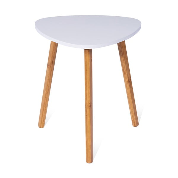 Bijeli stolić Bonami Essentials Viby, 40 x 40 cm-image-3