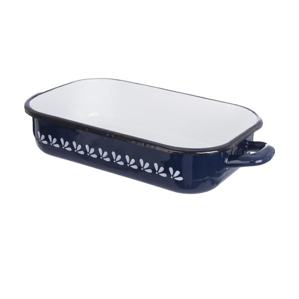 Plavi emajlirani kalup za pečenje Orion-image-2