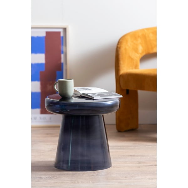 Stakleni okrugao pomoćni stol ø 41 cm Simpleza  – Leitmotiv-image-1