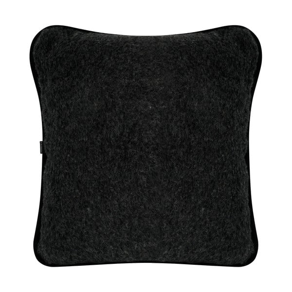 Crni jastuk od merino vune Native Natural, 50 x 60 cm