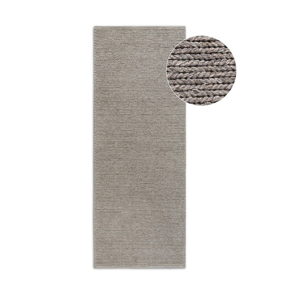 Svjetlo smeđa ručno rađena vunenia staza 80x200 cm Francois – Villeroy&Boch
