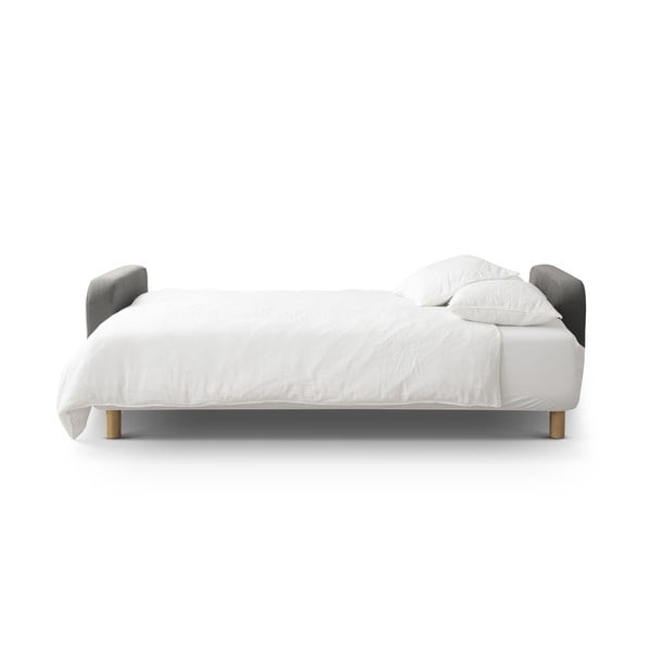 Siva sklopiva/s prostorom za odlaganje sofa 231 cm Elen – Micadoni -image-4