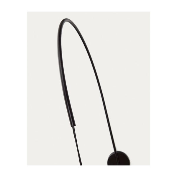 Crna/u prirodnoj boji zidna lampa Rosella – Kave Home-image-2