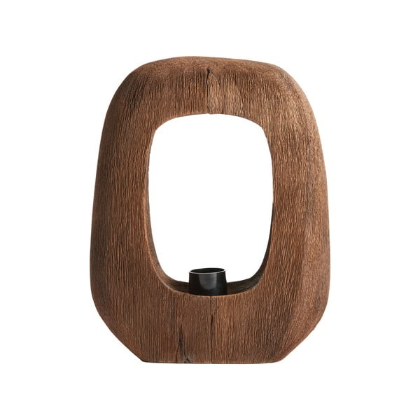 Smeđa stolna lampa (visina 30 cm) Kelafo – Light & Living-image-4