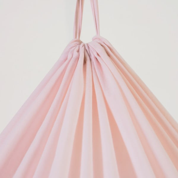 Blijedoružičasti pamučni baldahin Carelene - Kave Home-image-1