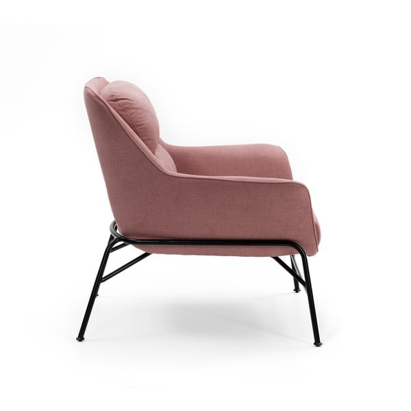 Ružičasta fotelja Sadul Teulat-image-3