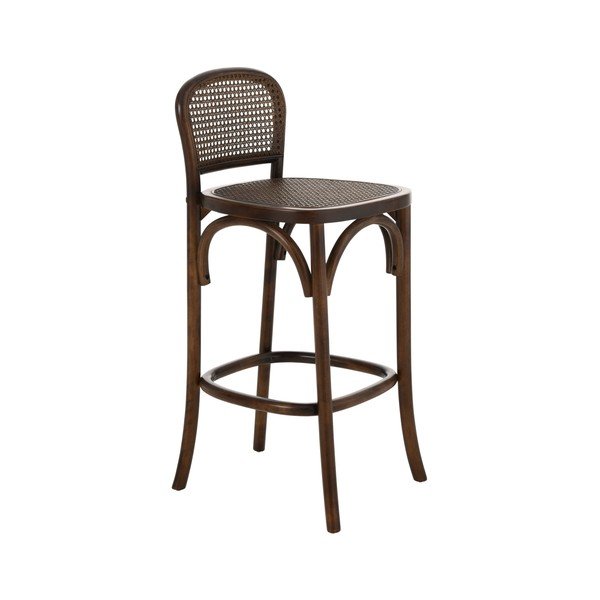 Tamno smeđa barska stolica od ratana (visine sjedala 67 cm) Today – Ellos Home