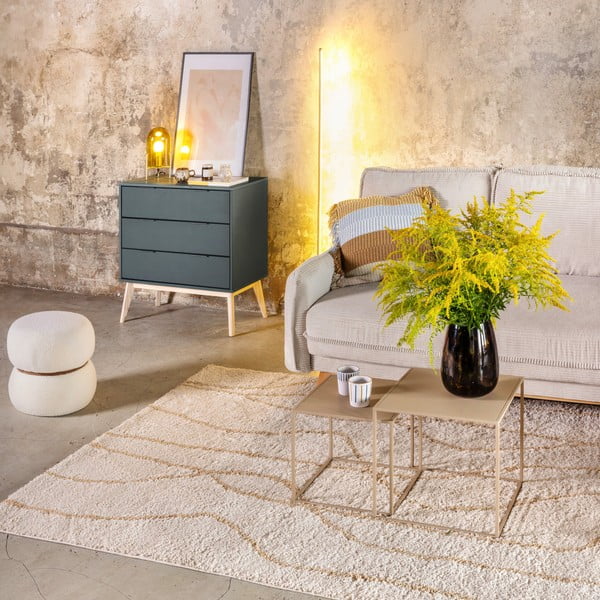 Krem tepih 160x230 cm Routa – Universal-image-1