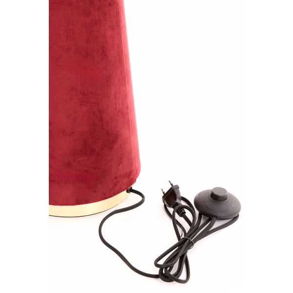 Crvena stojeća svjetiljka s tekstilnim sjenilom (visina 168 cm) Devia – Light & Living-image-4