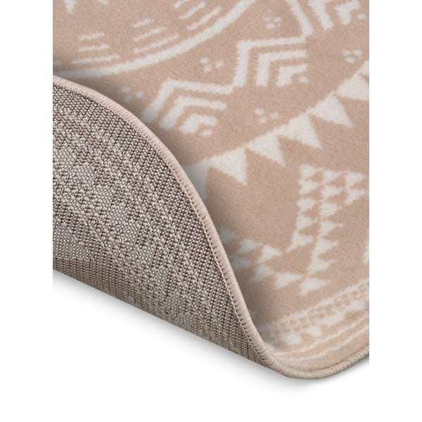 Bež okrugli tepih ø 140 cm Valencia - Hanse Home-image-4