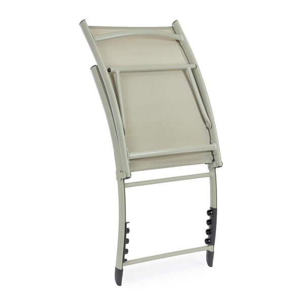 Smeđe-siva metalna vrtna ležaljka Taylor – Bizzotto-image-3