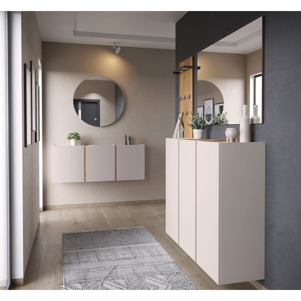 Krem set za hodnik 138x200x27 cm Libbiano – Germania-image-1