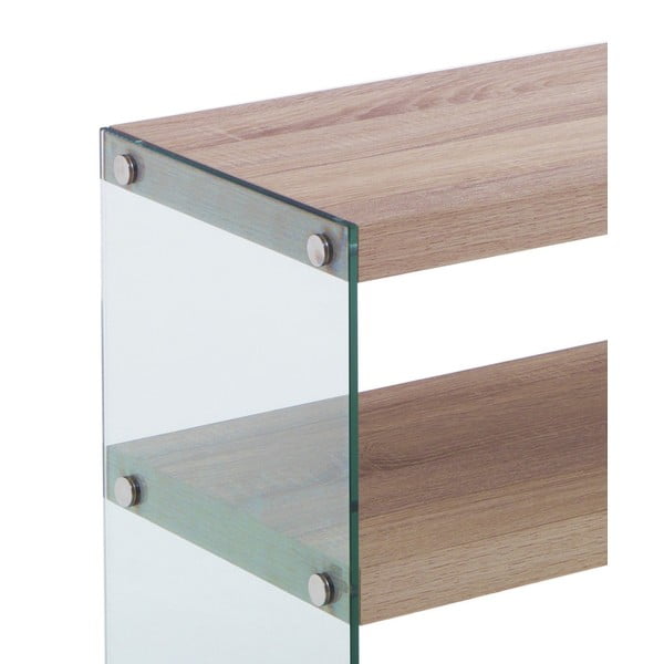 Pomoćni stol s pločom stola u dekoru hrasta u prirodnoj boji 35x100 cm Nancy – Tomasucci-image-3