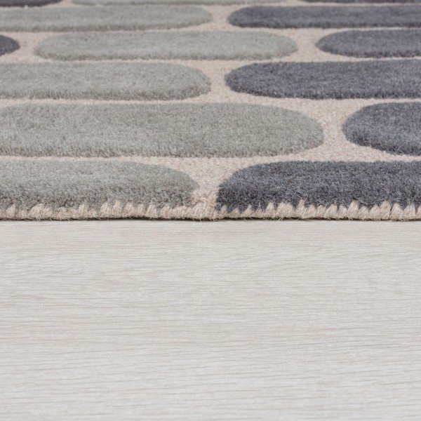 Sivi vuneni tepih Flair Rugs Fossil, 160 x 230 cm-image-3