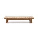 Vrtni stol od masivne tikovine 70x140 cm Tirant – Kave Home