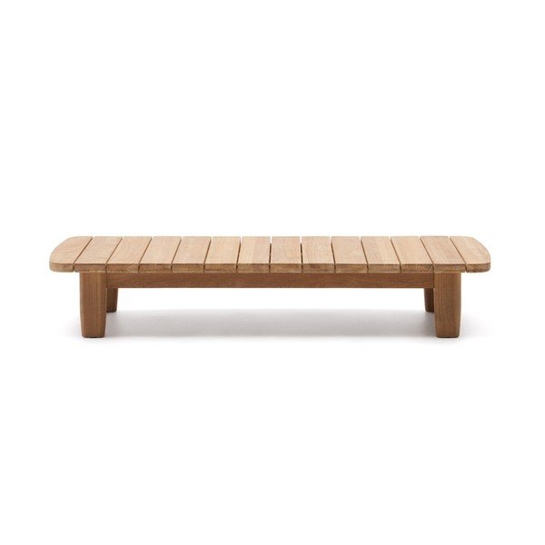 Vrtni stol od masivne tikovine 70x140 cm Tirant – Kave Home