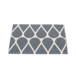 Tamno sivi unutarnji i vanjski tepih 70x50 cm Otis Granit – Pappelina