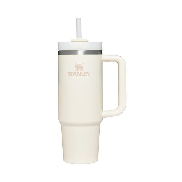 Krem termosica od nehrđajućeg čelika sa slamkom 890 ml Quencher H2.O FlowState™ Tumbler Cream 2.0 – Stanley