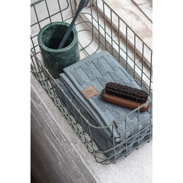 Tamno zelena mramorna čaša za četkice za zube Marble – Mette Ditmer Denmark-image-4