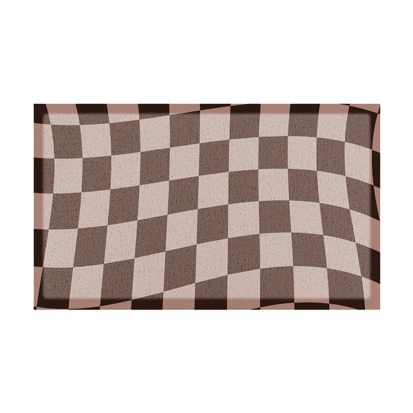 Otirač od PVC-a 40x70 cm Checkerboard – Artsy Doormats