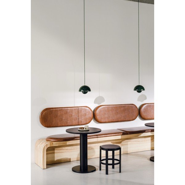 Okrugao blagovaonski stol s pločom stola u dekoru hrasta ø 80 cm Sool – noo.ma-image-4