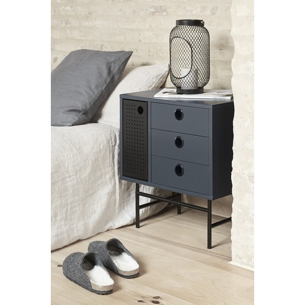 Tamnoplavi noćni ormarić Teulat Punto-image-1