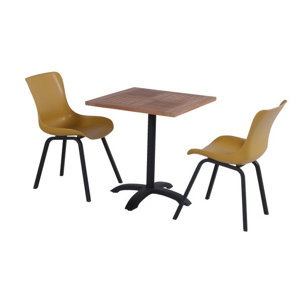 Hartman Sophie Bistro vrtni stol od tikovine, 70 x 70 cm-image-1