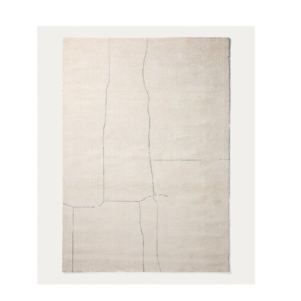 Krem ručno rađen tepih 200x300 cm Lisdan – Kave Home