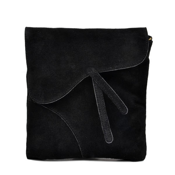Luisa Vannini Bibiana crna kožna torbica