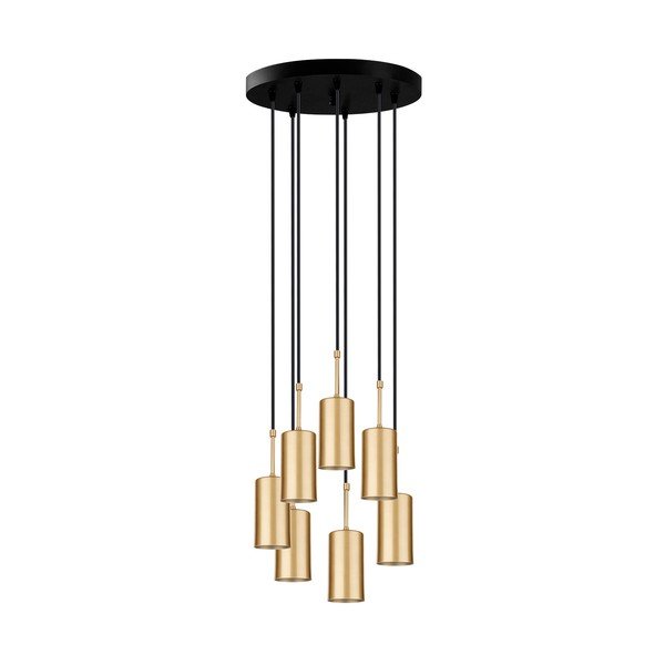 Visilica u zlatnoj boji Squid Lighting Geo, visina 120 cm-image-3