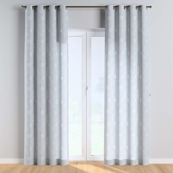 Dječji zastor 260x130 cm Magic - Yellow Tipi-image-1