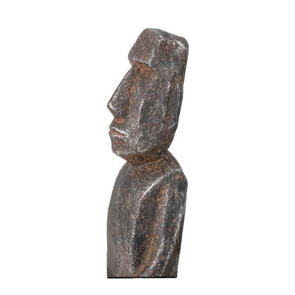 Metalni kipić Moai – Bloomingville-image-1