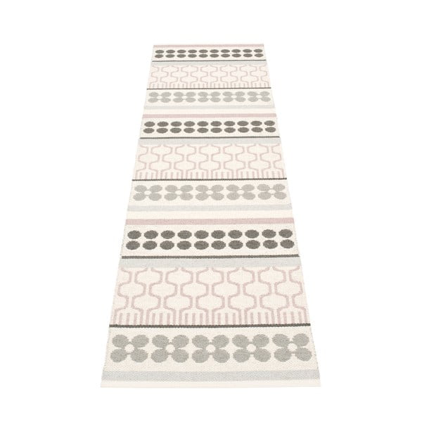 Svijetlo ružičasta/siva unutarnja i vanjska staza 70x270 cm Asta Pale Rose – Pappelina-image-1