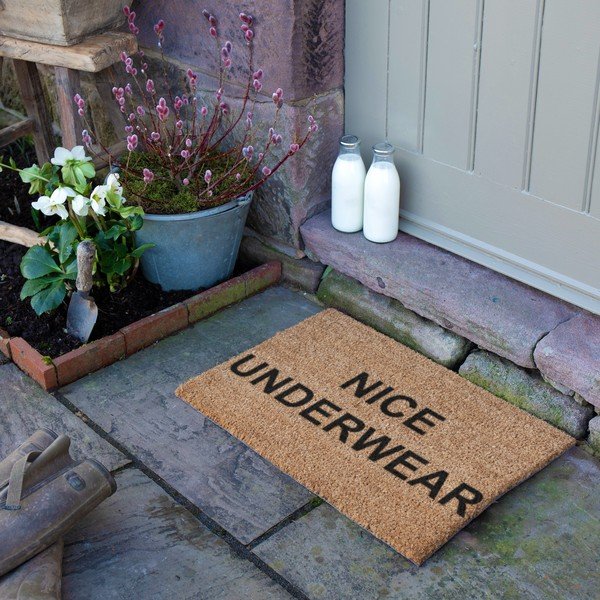 Otirač od kokosovih vlakana 40x60 cm Nice Underwear – Artsy Doormats-image-4