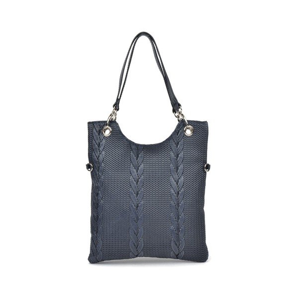 Plava kožna torba Mangotti Elsa-image-1