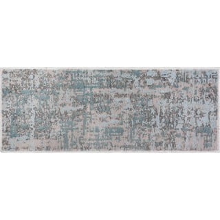 Sivi/tirkizni pamučni set tepiha za stepenice 16 kom 25x65 cm Milano Mavi – Vitaus