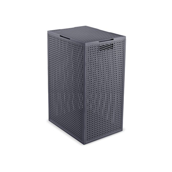 Tamno siva košara za rublje od reciklirane plastike 60 l Kaya – Curver