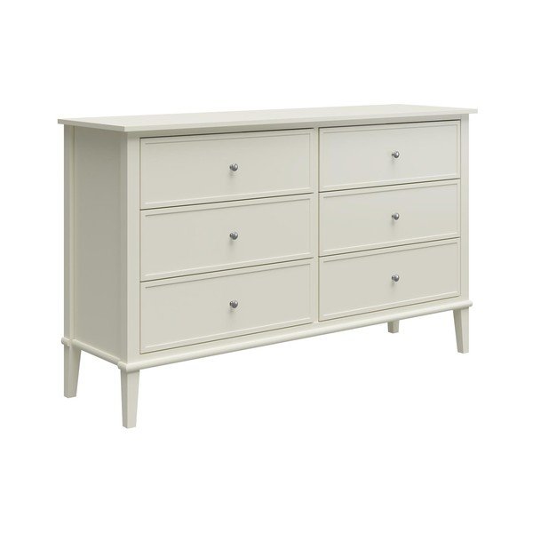 Bijela niska komoda 138x84 cm Franklin – Støraa-image-3