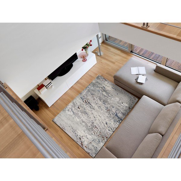 Sivi tepih Universal Berlin Grey, 80 x 150 cm-image-1