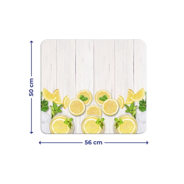Zidna zaštitna ploča za štednjak od kaljenog stakla 50x56 cm Lemons – Wenko-image-4