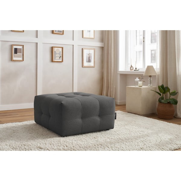 Tamnosivi tabure Kleber - Bobochic Paris-image-1