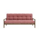 Ružičasta sklopiva sofa 205 cm Knob – Karup Design
