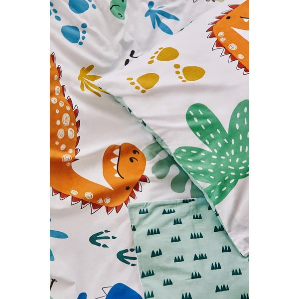 Dječja pamučna posteljina Bonami Selection Dinos, 140 x 200 cm-image-1