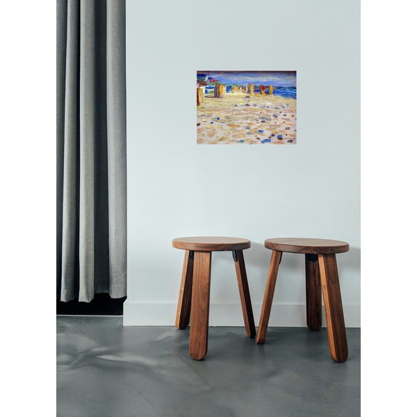 Slika reprodukcija 40x30 cm Holland - Beach Chairs, Wassily Kandinsky – Fedkolor-image-1