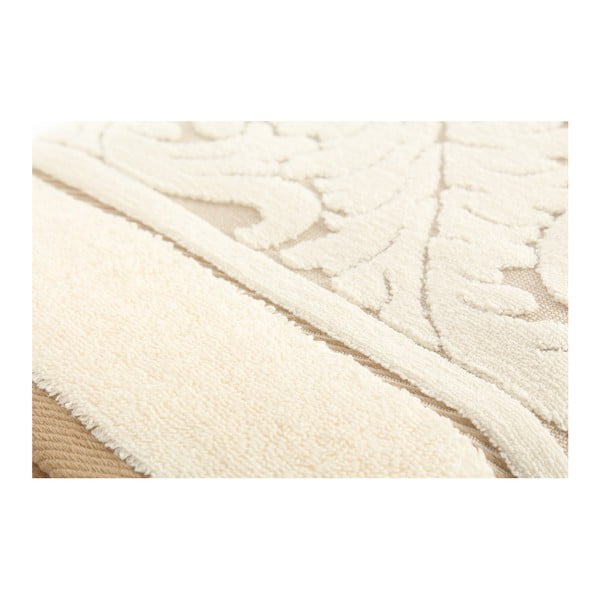 Set s 2 krem pamučna ručnika Foutastic-image-1