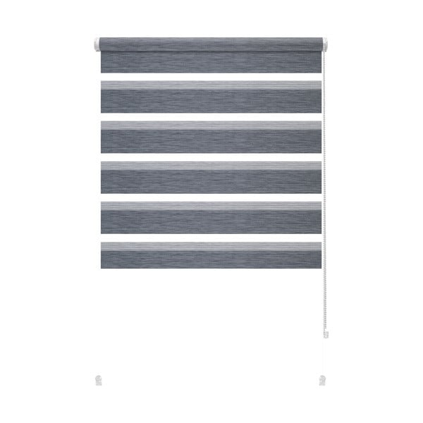 Antracitno sive rolete  57x150 cm Zebra Silvalin – Gardinia