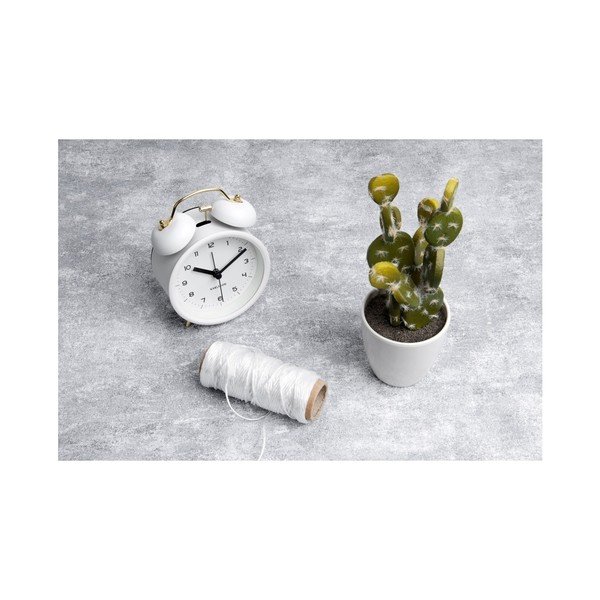 Bijela budilica Karlsson Classic Bell, ⌀ 10 cm-image-2