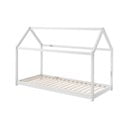 Bijeli dječji krevet Vipack Cabane, 90 x 200 cm
